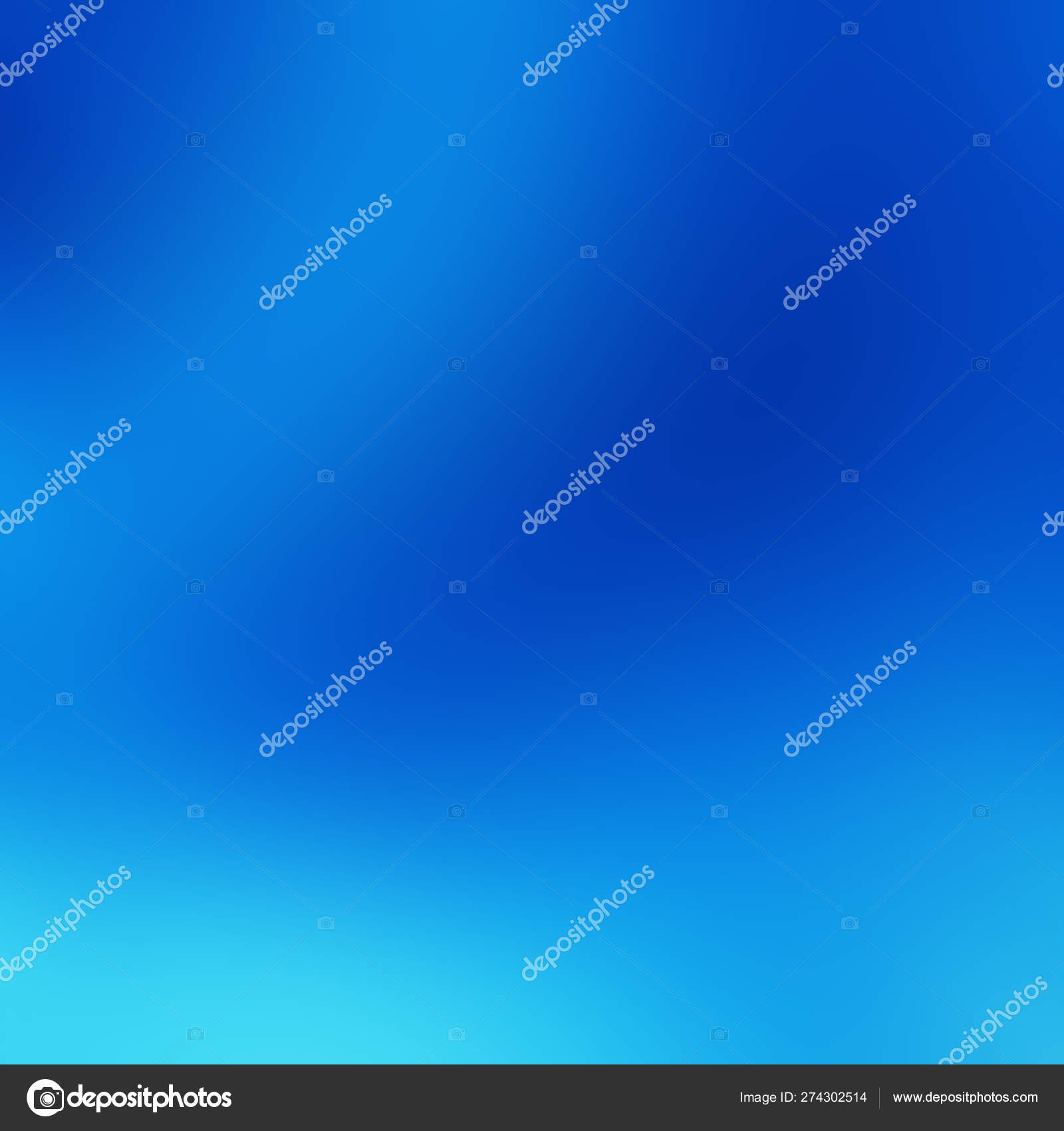 Blue Sky Background Gradient Natural Texture Template Of Dark B