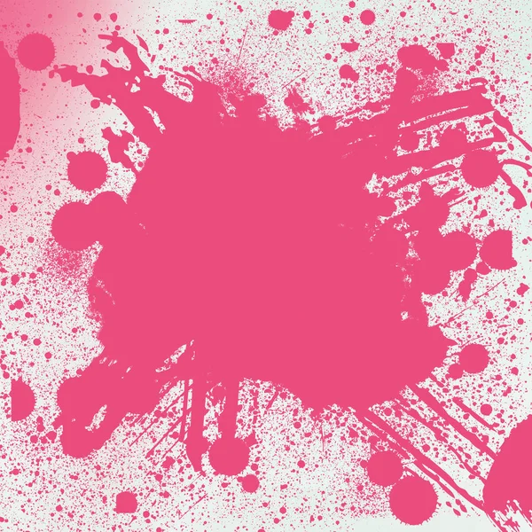 Fondo grunge rosa abstracto con salpicaduras de puntos de medio tono — Foto de Stock