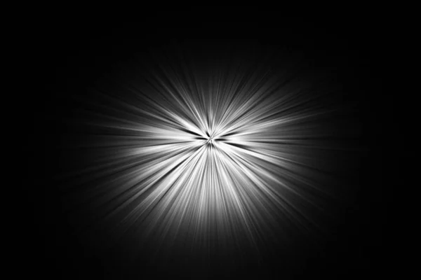 Abstract explosion bursting effect radial radiating edgy lines. — Stock Photo, Image