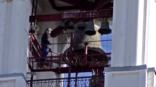 Chanty Mansijsk Kyrkan Uppståndelsen — Stockvideo