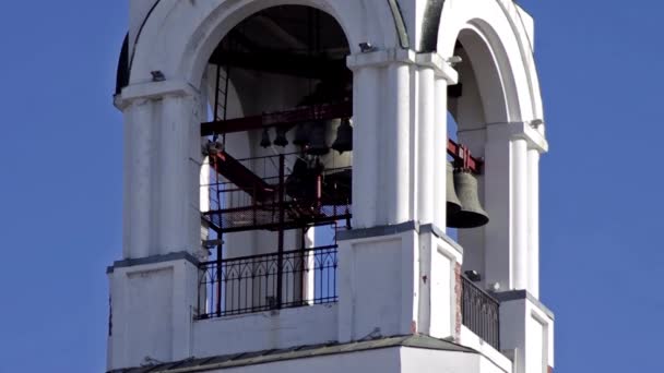 Chanty Mansijsk Kyrkan Uppståndelsen — Stockvideo