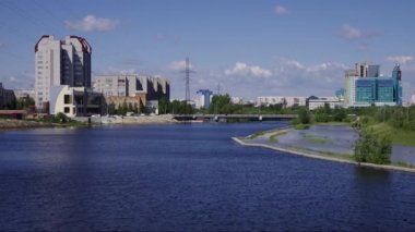 Surgut, şehir görüntüsü.