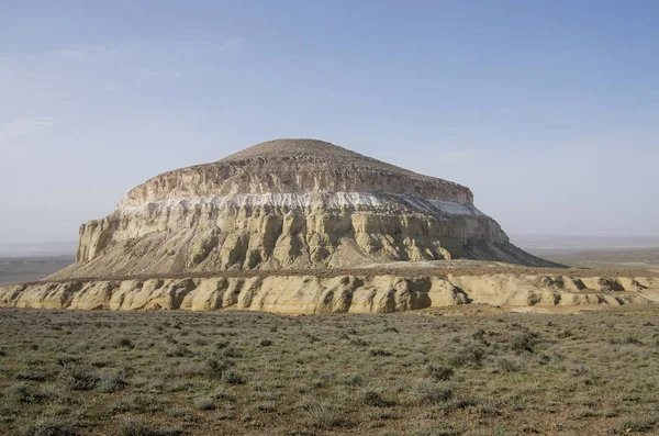 Mount Sherkala gün batımı ışık.