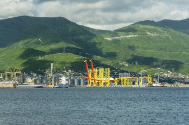 Novorossiysk limanı. Kargo terminalleri.
