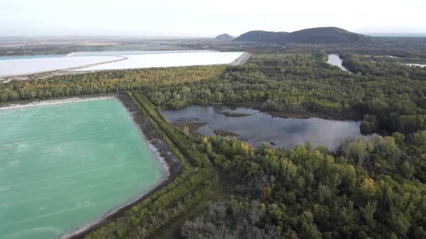 Bashkir Soda Company Traitement Des Eaux Usées Usine Chimique — Video