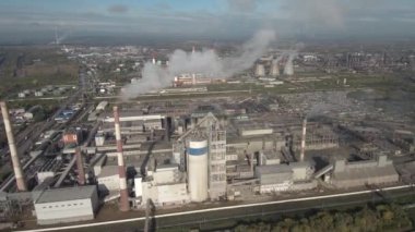 Heidelbergcement. Kuru karışımlar üretmek için ekin. Hava görüntüsü. 01 - 2. 