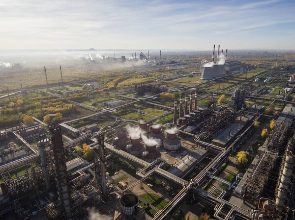 Стерлитамакский нефтехимический завод. Вид с воздуха
.