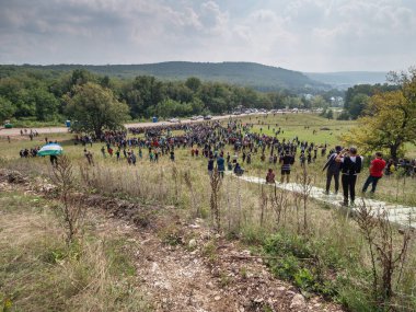 Bashkiria sakinleri Kushtau Dağı 'nın JSC 