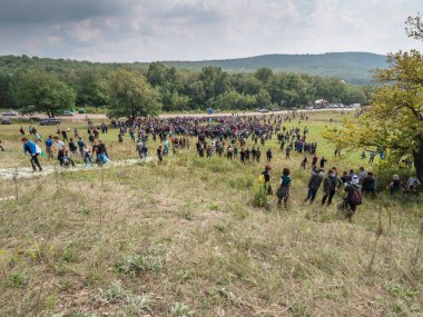 Bashkiria sakinleri Kushtau Dağı 'nın JSC 