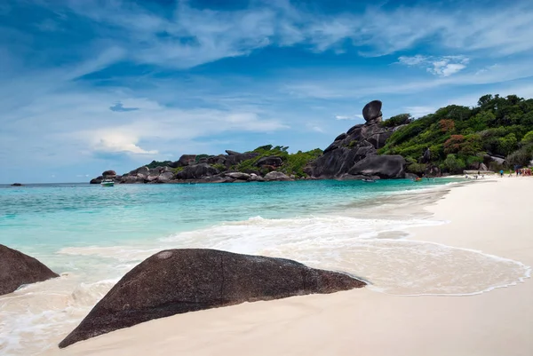 Красивый Пляж Тропическое Море Похожий Phang Nga Таиланде — стоковое фото