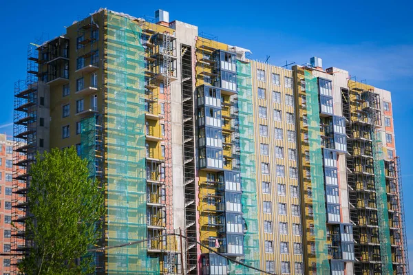 Petersburg Rusland Uitzicht Nieuwe Gebouwen Nieuwe Appartementen — Stockfoto