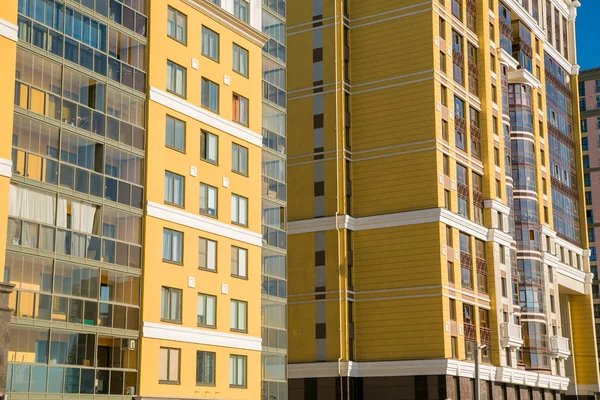 Saint Pétersbourg Russie Vue Des Nouveaux Bâtiments Des Nouveaux Appartements — Photo