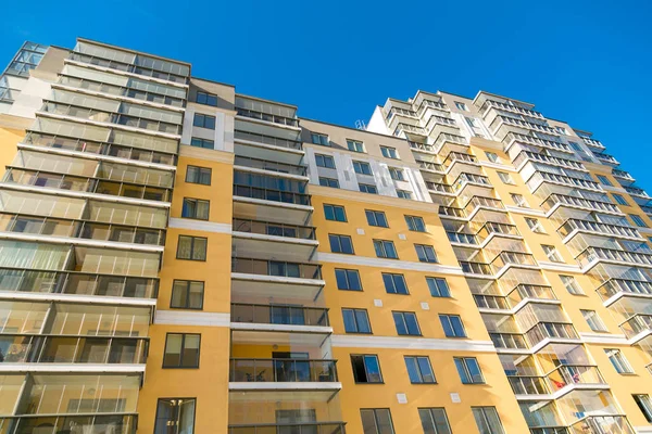 Saint Pétersbourg Russie Vue Des Nouveaux Bâtiments Des Nouveaux Appartements — Photo