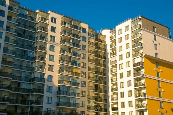 Petersburg Rusland Uitzicht Nieuwe Gebouwen Nieuwe Appartementen — Stockfoto