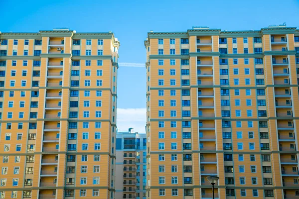 Saint Pétersbourg Russie Vue Des Nouveaux Bâtiments Des Nouveaux Appartements — Photo