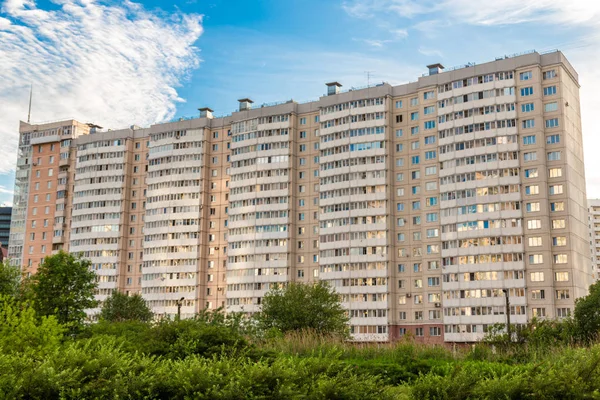 Petersburg Rusland Uitzicht Nieuwe Gebouwen Nieuwe Appartementen — Stockfoto