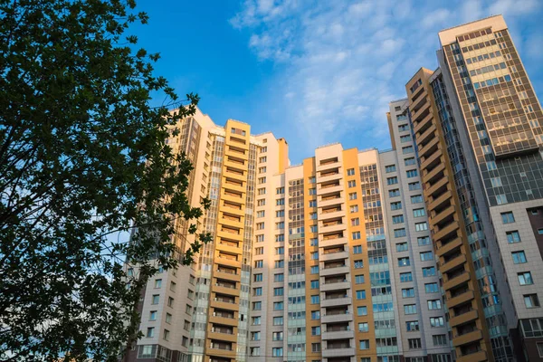 Petersburg Rusland Uitzicht Nieuwe Gebouwen Nieuwe Appartementen — Stockfoto