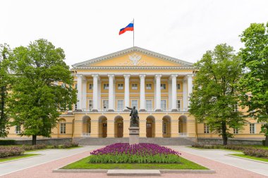 Devlet Evi Gündüz Smolny Saint Petersburg Rusya Görüntüle