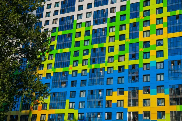 St. Petersburg, Rusya. Yeni BSt manzarası. Petersburg, Rusya. Yeni binalar, yeni daireler ve yeni daireler.