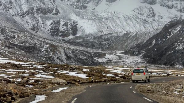 Lachen Sikkim India April 2018 Suv Reizen Door Himalaya Wegen — Stockfoto
