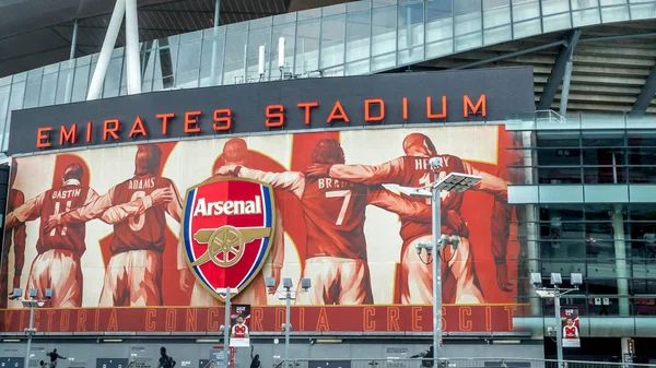 Арсенал Emirates Stadium Лондон Велика Британія Вересня 2016 Крупним Планом — стокове фото