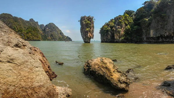 Khao Phing Kan Insula James Bond Phang Nga Bay Thailanda — Fotografie, imagine de stoc