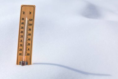 Karda duran ahşap termometre, güneş döküm kıvrımlı shado