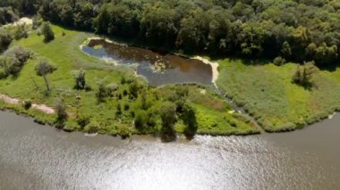 Oder Nehri yukarıdan