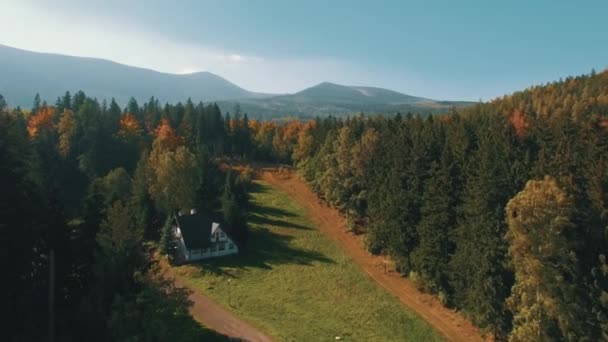 Reuzengebergte Polen — Stockvideo