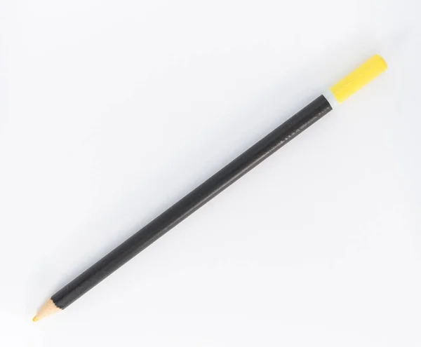 Yellow Pencil Back School — 스톡 사진