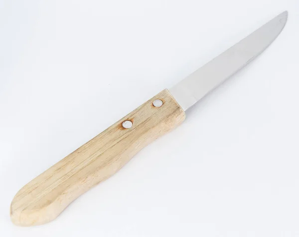 Knife with wooden handle — Stock Photo, Image