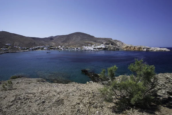 Isole Greche Cicladi Spiaggia — Foto Stock