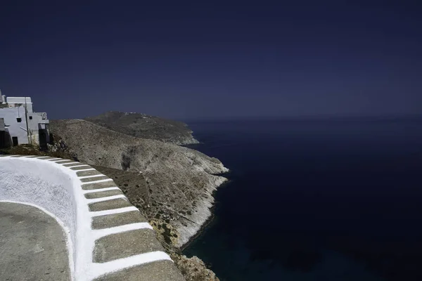Griechischer Inselstrand Kykladen — Stockfoto