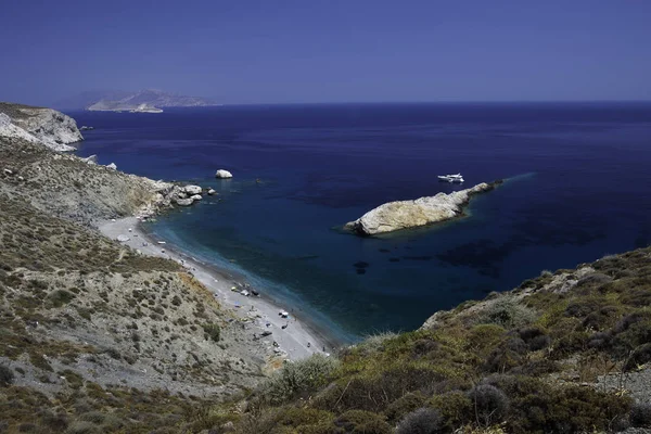 Greek Island Beach Cyclades — Stock Photo, Image