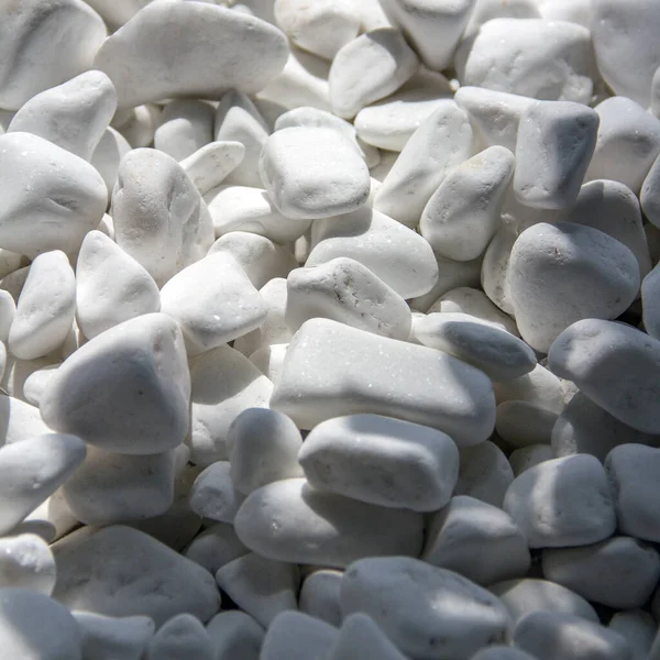 Красиві Білі Декоративні Камені Фон Зберігачів Екрана — стокове фото