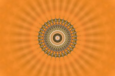 kaleydoskop mandala doku arka plan