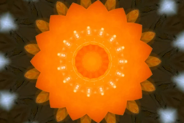 Caleidoscop Mandala Textura Fundal — Fotografie, imagine de stoc