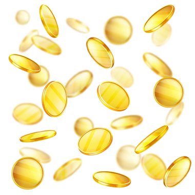 Altın ikramiye casino kazanmak vektör arka plan