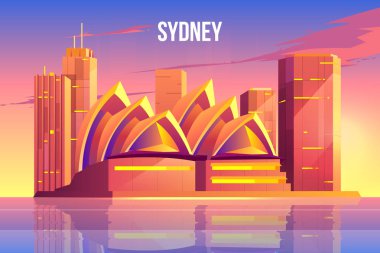 Sydney şehir silueti, Avustralya ünlü mimarisi