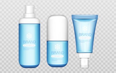 Kozmetik tüpler ilerler, güzellik kozmetik şişeleri