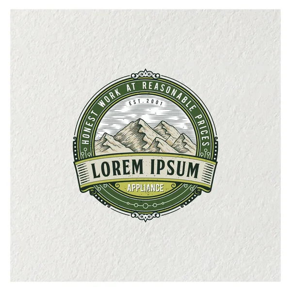 Dağlar Logo Rozetpremium Kalite