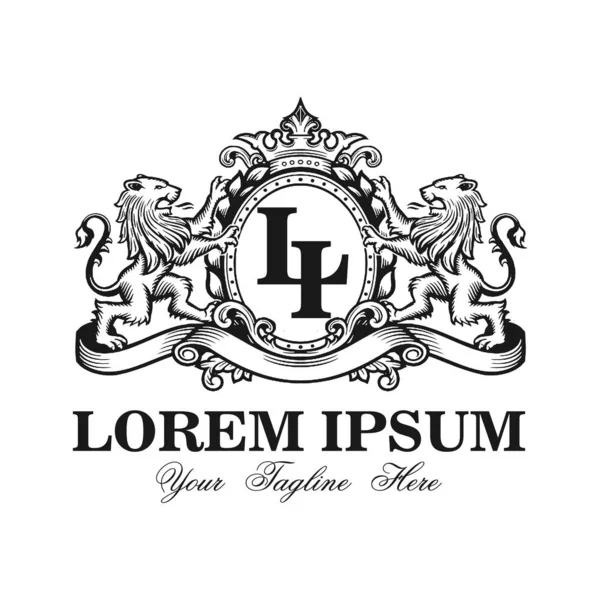 Aslan Kral Vintage Logo Rozeti