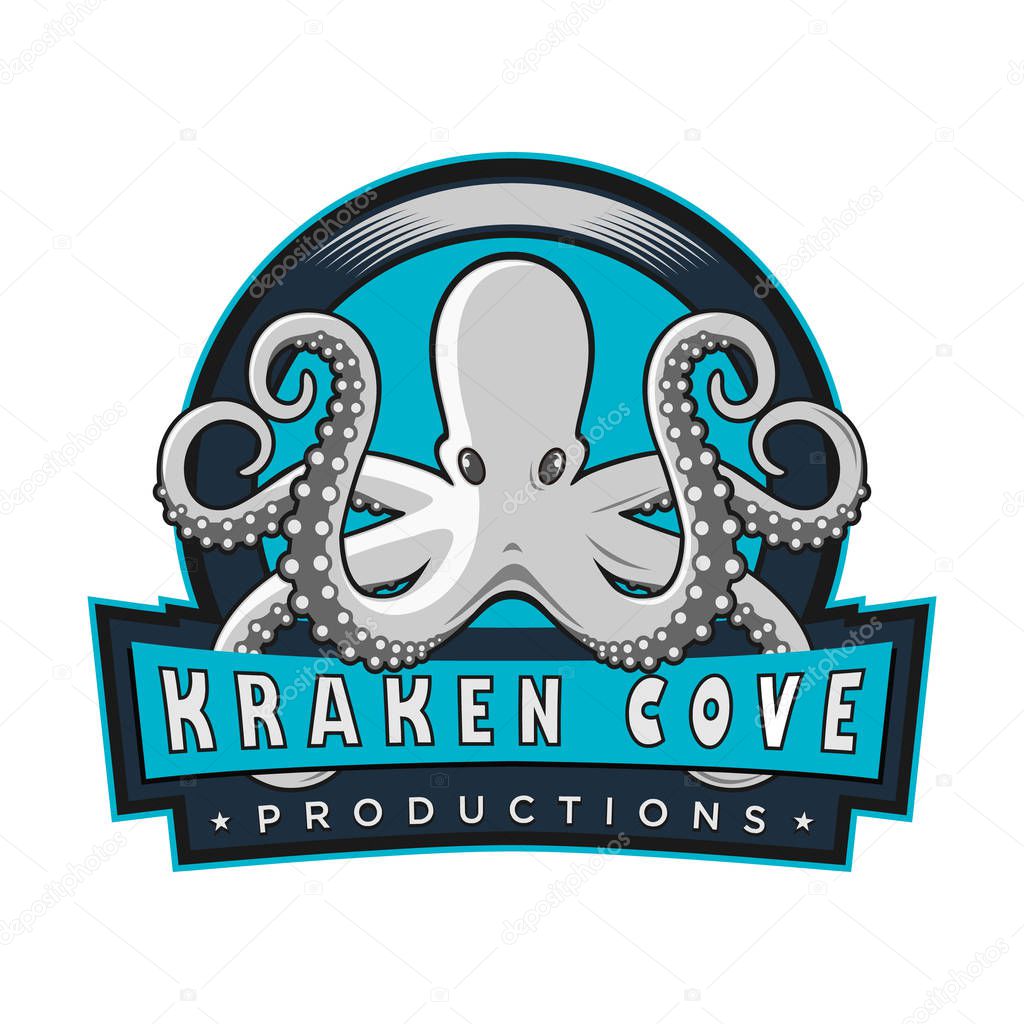 KRAKEN LOGO ILLUSTRATIONS DESIGNS