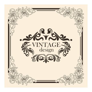  vektör kümesi klasik süs tasarımları