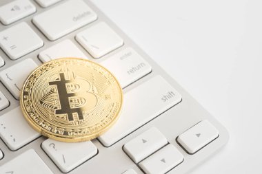 Altın bitcoin btc cryptocurrency 