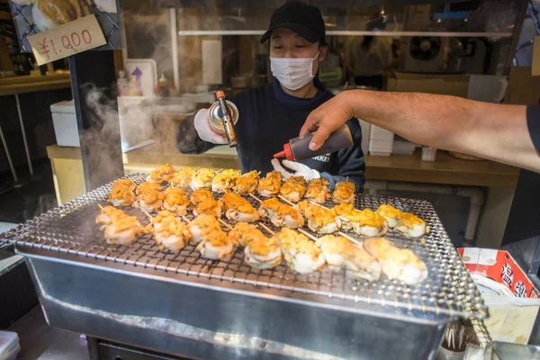 Tokyo Japan February 2017 Tsukiji Fish Market Market One Biggest — Stock Photo, Image