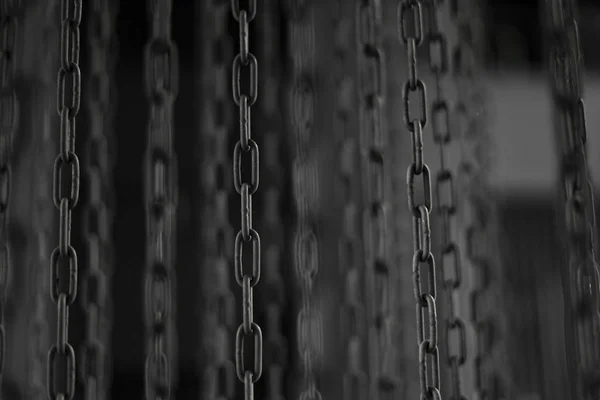 Iron Chain Background Texture — Stock Photo, Image