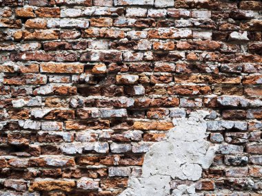 arkaplan ve doku için eski tuğla duvar