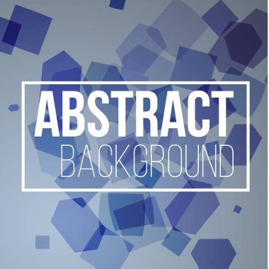 Mavi modern geometrik arka plan