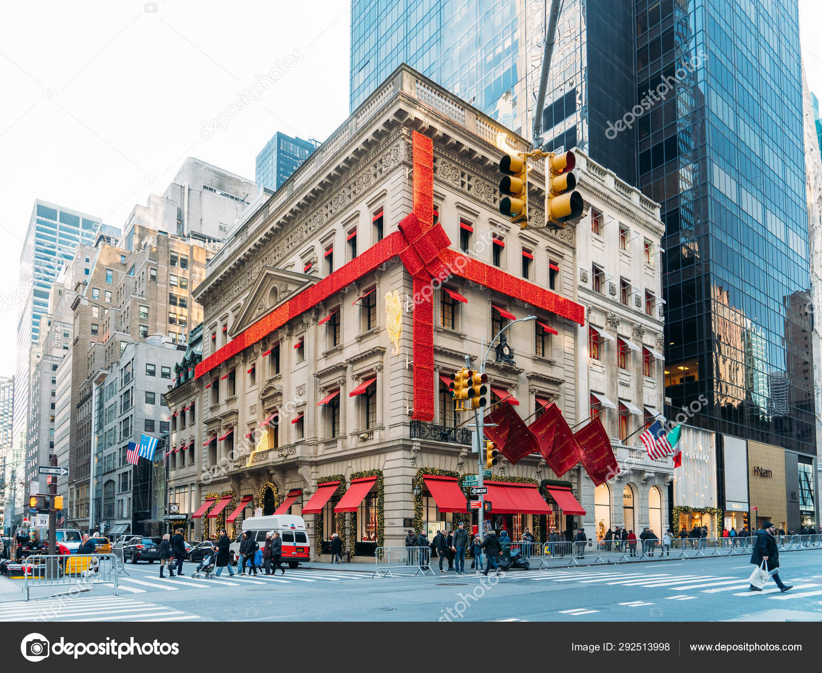 Cartier Fifth Avenue Manhattan New York, New York, USA Stock Photo